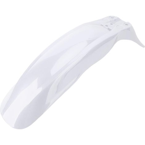 Garde-boue avant de moto en plastique, remplacement de garde-boue pour moto KLX 110 KX65 blanc.