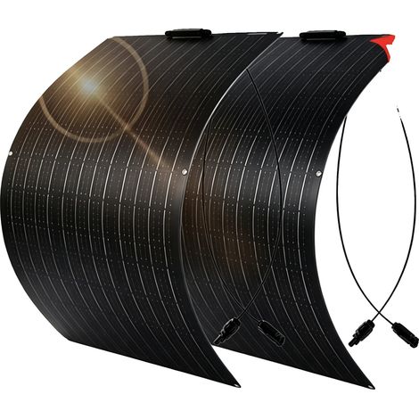 Solarpanel, flexibles Design, hohe Effizienz, 2 Stück 110w Panel (1/2)