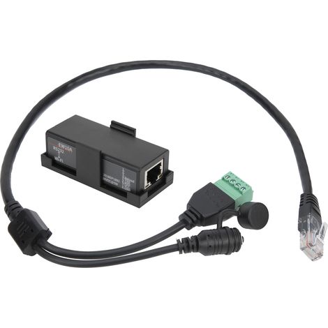 Module de communication de données réseau sans fil RS232 vers serveur WiFi, port série HF7211 5-36V (1/5)