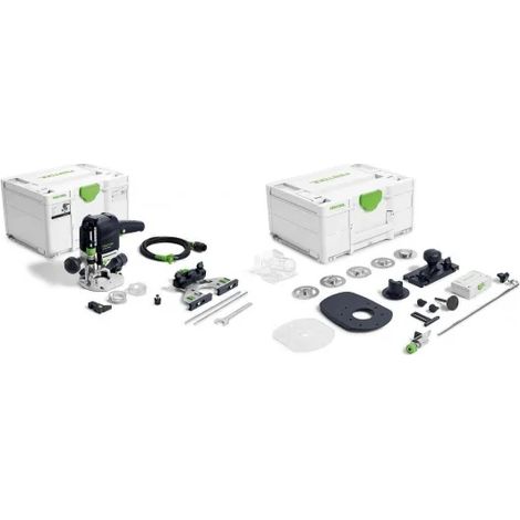 Festool OF 1010 REBQ-Set Fresatrice verticale 1010 W con accessori