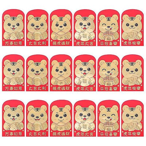 42 enveloppes rouges pour le Nouvel An