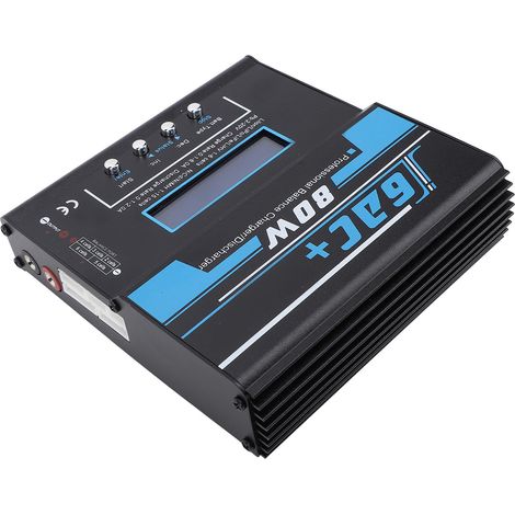 Chargeur d'équilibrage à reconnaissance automatique pour batteries de modèles RC (NiCd, NiMH, Li-ion, LiPo, LiFe, LIHV, prise européenne). (1/5)
