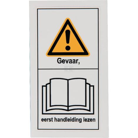 Autocollant BRADY WB804026