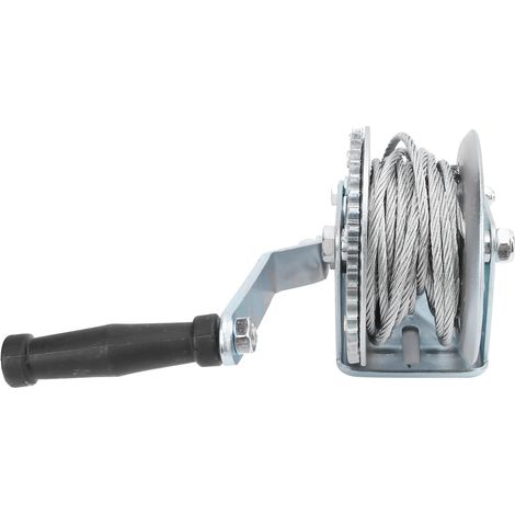 Treuil manuel autobloquant en acier allié haute capacité de charge, accessoire de levage pour grue, 1000 lb (1/5)