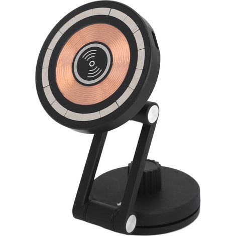 Support magnétique téléphone voiture charge sans fil fixation puissante aimant universel support smartphone (1/5)
