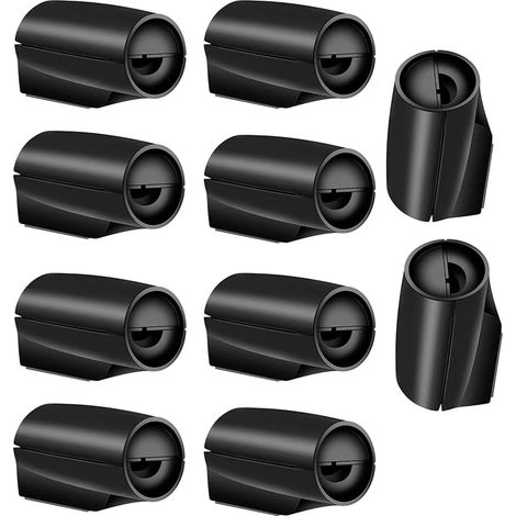 Sollbry 10pcs Mini Sifflets de Cerf Dispositifs d'Avertissement avec Ruban Adhésif Double Face Acrylique Amélioré Universel pour Voitures SUV Camions Motos (1/5)