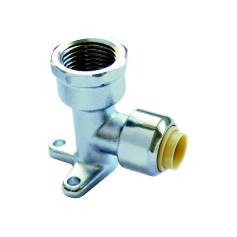 Raccord applique pour tube multicouche - femelle - diamètre 16 - Toutub - BOUTTÉ (1/2)