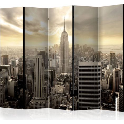 Paravent 5 Volets "Light of New York" 172x225cm (1/2)