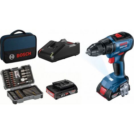 Bosch GSR 18V-50 Trapano avvitatore senza fili nero e verde (1/3)
