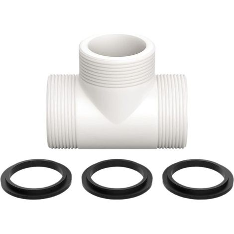 Tuyau de Distribution Universel 3.8 mm (1.5 Pouces) – Compatible Intex Coleman – Double Kit Adaptateur Type T-x (1/5)