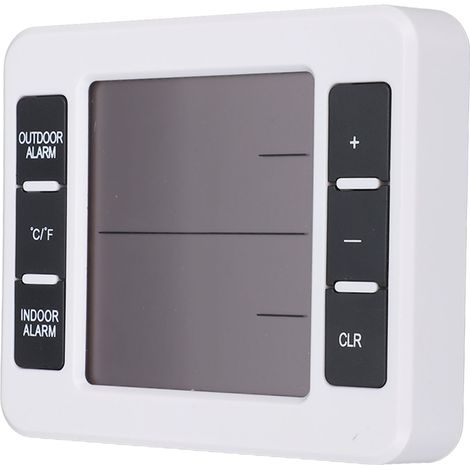 Thermomètre-hygromètre sans fil 433 MHz pour intérieur et extérieur, moniteur de température et d'humidité numérique (1/5)