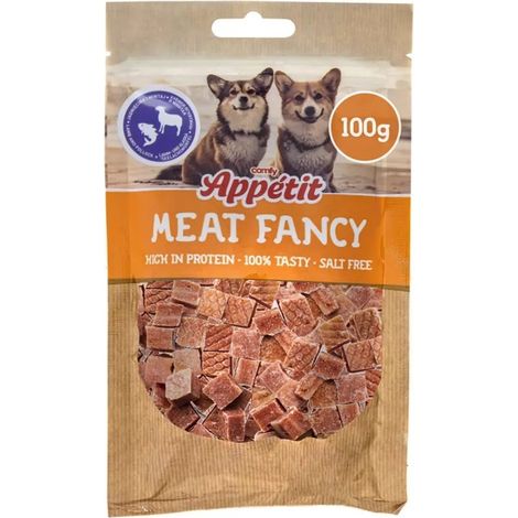 Snack per cani con agnello e merluzzo - gusto carne saporita e confortevole 100 g (1/2)