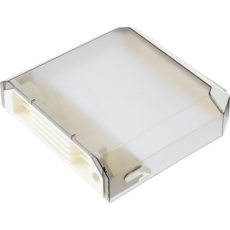 Porte-couteaux mural, boîtier de fixation en plastique ultra-fin, étagère de rangement pour cuisine, gris (1/5)