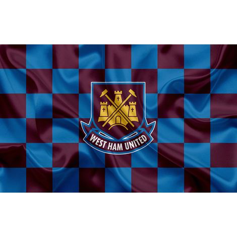 Papier peint panoramique Foot / Football - West Ham United - 130 cm x 81 cm (1/2)