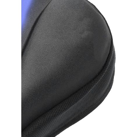Dicker Silikon-Fahrradsattelbezug mit Regenschutz, Fahrradzubehör, blau. (1/5)