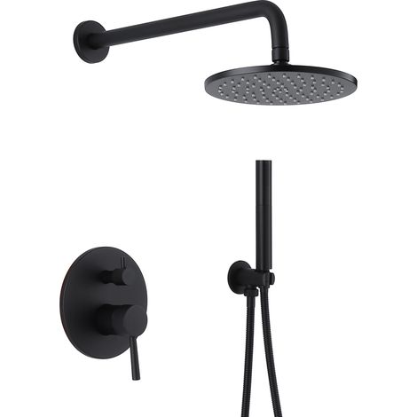 WEZER EKO17B-01-BLACK Unterputz-Duschset (1/4)