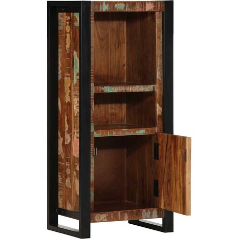 Meuble bas de salle de bain - Meuble de rangement 40x30x90 cm bois massif récupération fr6369 - Maison La Vie (1/5)
