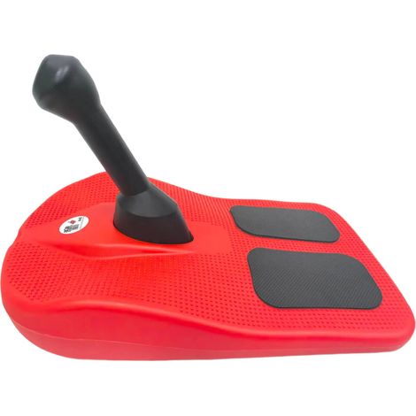 Aga Kinder Schlitten DS494 Rot, Stabile Bob-Kinderschlitten aus Kunststoff, stabiler Griff, schöne und hochwertige Schneeschlitten, Bobs für Kinder