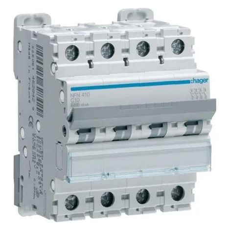 Leistungsschalter Hager NFN416 4 Polig 16 Ampere 6 Kiloampere