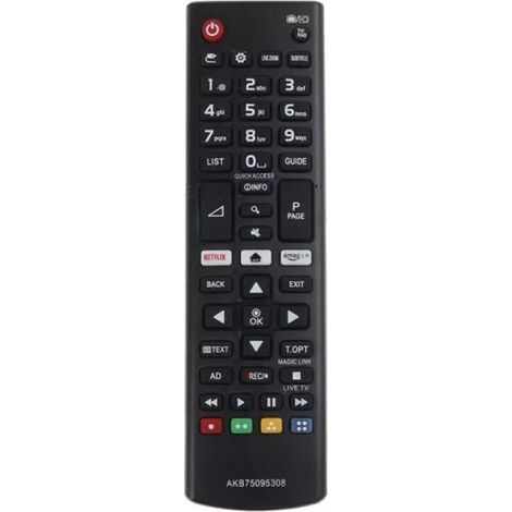 Télécommande Universelle - Pour TV LG Smart - Fonction Voix - Remplacement Complet - 1 Pièce