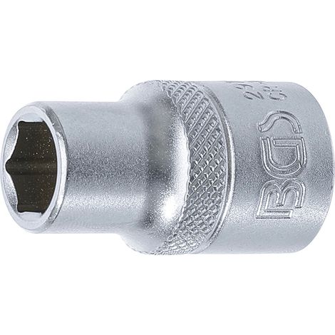 BGS Steckschlüssel-Einsatz Sechskant Antrieb Innenvierkant 12,5 mm (1/2") SW 11 mm - 2911 (1/4)