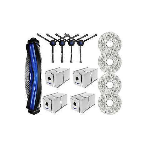 Ersatz-Hauptbürste, Seitenbürste, Wischmopp-Pad und Staubbeutel für N30 Pro Omni