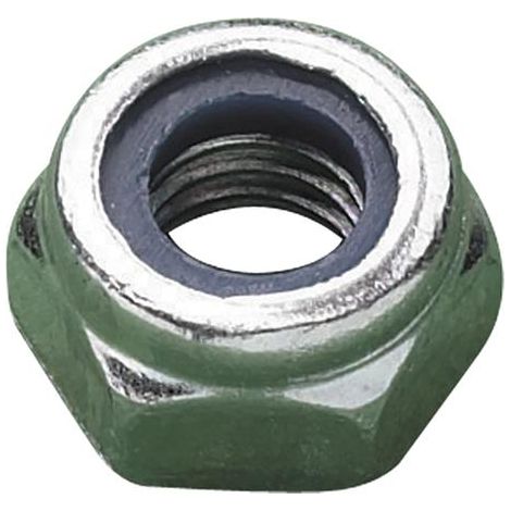 METALMATE® Type T Nylon Insert Nut ZP M10 (Box 200) MEMNYNT10Z (1/5)