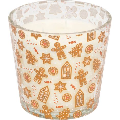 Candela profumata 500g in scatola di vetro stampata assortita - Atmosphera créateur d'intérieur (1/5)