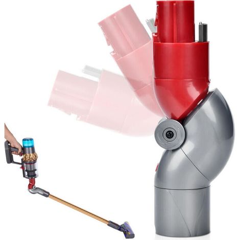 Adaptateur pour aspirateur Dyson V7 V8 V10 V11 V15 - Compatible meubles bas avec rotation 180° (1/4)