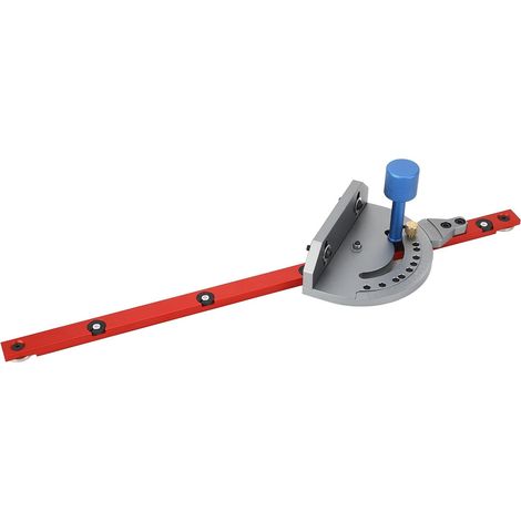 Précision de la Jauge à Onglet, Jauge à Onglet De Scie De Table De 19 Pouces en Alliage D'aluminium, Jauge à Onglet Réglable avec échelle, Outils De Travail du Bois (1/5)