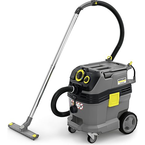 Karcher Aspirateur eau et poussières professionnel NT 30/1 Tact Te M, aspiration de poussières fines dangereuses de classe M, avec prise d'asservissement et décolmatage automatique du filtre (1/5)