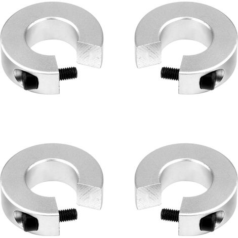 Lot de 4 butées de rail linéaires SBR20 SBR - Anneau de fixation pour rail linéaire SBR20 - Pièces CNC pour imprimantes 3D DIY et machines CNC