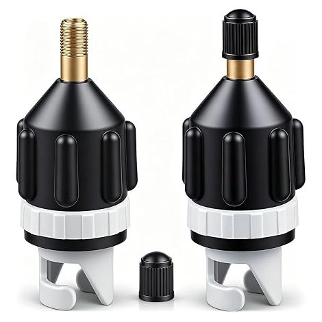 2Pcs Adapter Inflator Paddle Valve Adapter Pump Kayak Adapter For Inflatable Sup Boat (1/5)