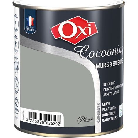 Wände Holz Satin Blei 2,5l - Oxi
