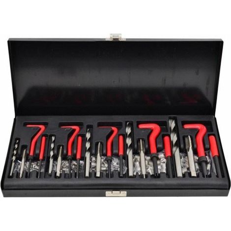 Awtools Kit de reparación de roscas metálicas 131 piezas