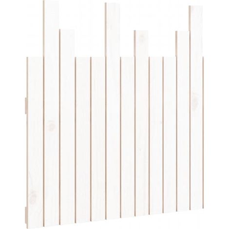 Maison Exclusive - Cabecero de cama pared madera maciza pino blan (1/5)