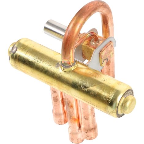 Vanne Inversion à Quatre Voies en Métal pour Climatisation Technologie Bobine sans Fil et Distribution D'air Uniforme, Accessoire pour Camping (1/5)