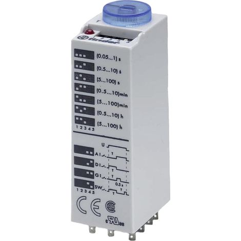 Finder 85.03.0.012.0000 85.03.0.012.0000 Zeitrelais Multifunktional 1 St. 3 Wechsler