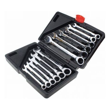 Clé à Cliquet 1/4 Coffret de Douilles 12 Pièce,Clé à Cliquet 1/4'' et Douilles avec Support Étanche Hautes Performances丨Fabriqué e Chrome Vanadium (1/5)