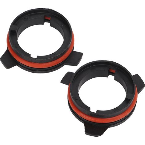 2-teilige H7-Lampenfassung, wasserdicht und korrosionsbeständig, langlebiger Scheinwerfersockeladapter, einfacher Austausch für die Heimbeleuchtung (1/5)