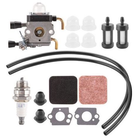 Carburateur FS38, FS45, FS55R pour Stihl FS55, FS46, KM55R – Pièces Débroussailleuse – C1Q-S97, C1Q-S186 (1/5)