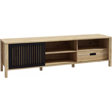 TV-Unterschrank JYTANA Lowboard für TV Hifi Mauvella Eiche ca. 175 x 50 x 41 cm