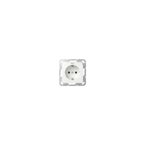 GIRA 445727 SCHUKO-STECKDOSE 16 A 250 V MIT BESCHRIFTUNGSFELD SYSTEM 55