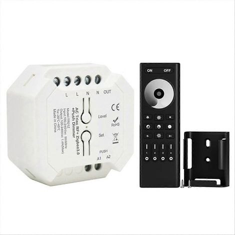 Tuya ZigBee Triac-Dimmer für LEDs, intelligente Fernbedienung, drahtloser Dimmer-Controller, kompatibel mit Hausautomation, 220 V (1/5)
