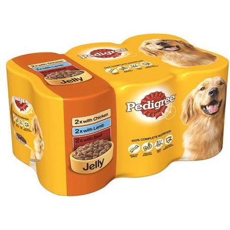 Pedigree Can in Jelly  6 Pack - 400g - 36330 (1/2)