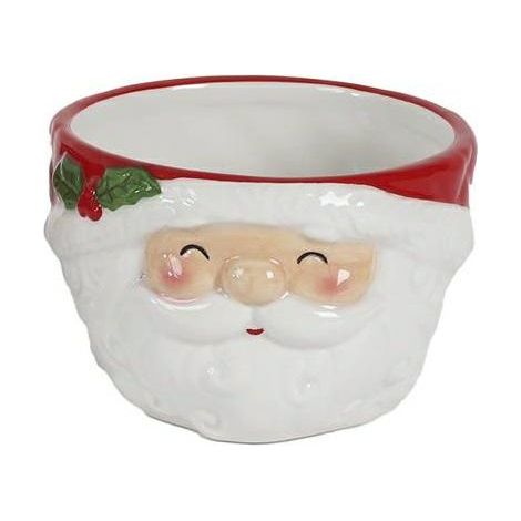 Weihnachtsschale mit Weihnachtsmannmotiv, Keramik, 200 ml (1/3)