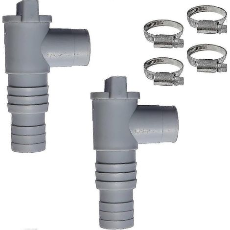 Vanne de service/d'arrêt Bestway Poolsun pour piscines avec raccord de tuyau de 32 mm (1/4)