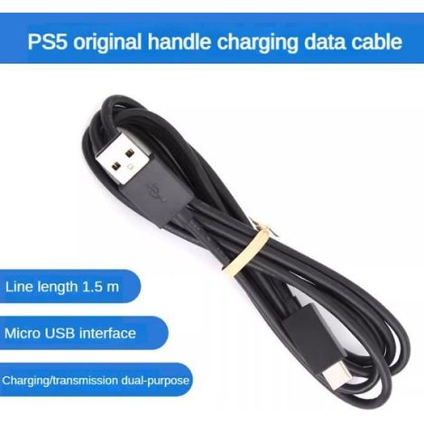 Cable de développement rapide USB étendu de type C,cable de poignée sans fil d'origine,cable de données - 1.5-meter cable