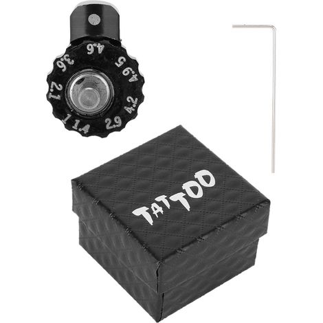 Moteur de tatouage à roue excentrique réglable 1-5mm, pièce de rechange pour machine à tatouer, entraînement direct ajustable. (1/5)