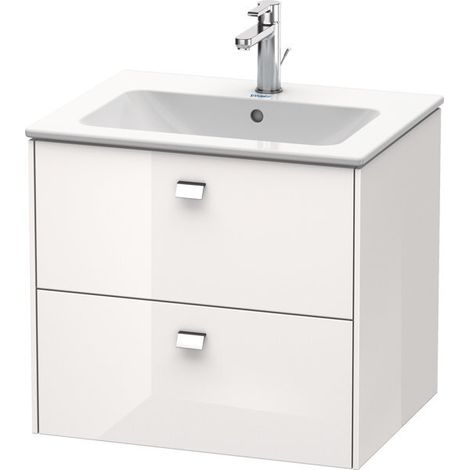 Support de lavabo BRIOSO avec poignées, couleur chrome, dimensions 553x620x479 mm, sans miroir (1/2)